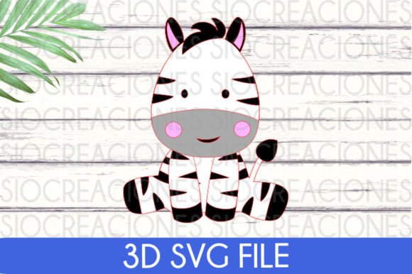 Bringing Your Crafts to Life with Zebra 3D SVG Designs