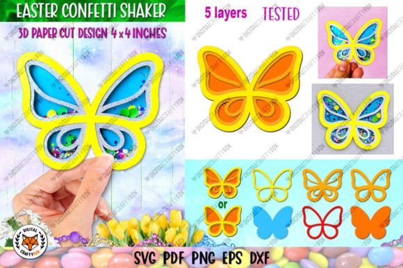 Evaluating the 3D Butterfly Confetti Shaker for Easter Crafts and Gift Projects