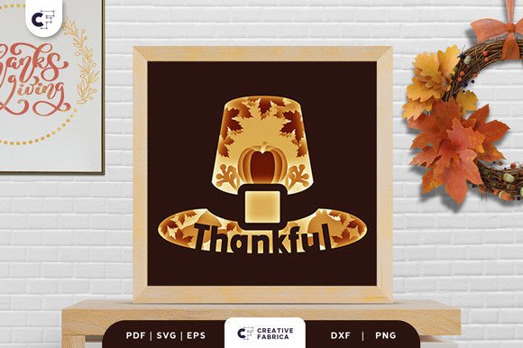 Evaluating the Thanksgiving Pilgrim's Hat 3D Light Box for Holiday Decor