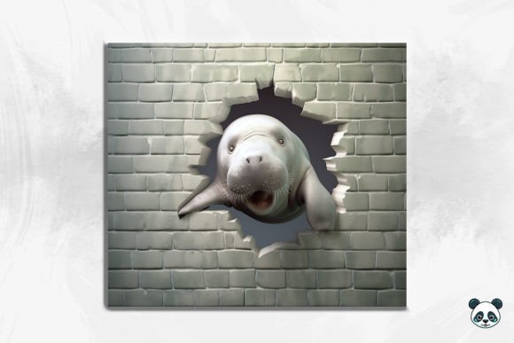 Manatee from Cracked Hole 3D Tumbler 1 Design Guide