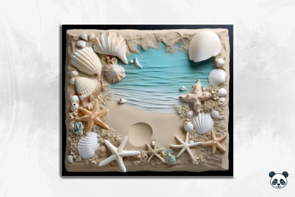 Mastering the 3D Beach Scene Tumbler Wrap: A Guide to Sublimation Design and Digital Downloads