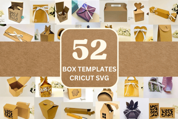 Mastering the 52 SVG Box Templates - Cricut SVG Files for Professional Results