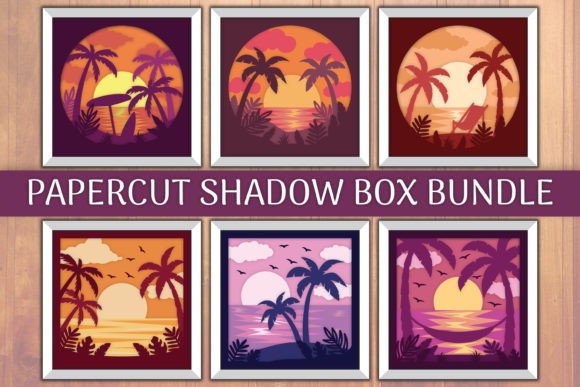Tropical Beach Sunset 3D Shadow Box: Design, Utility, and Creation Guide