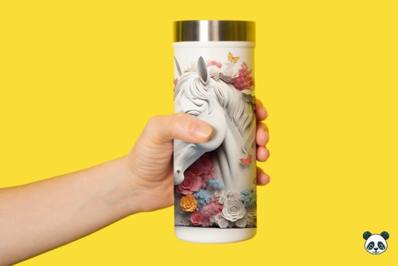 Unlocking Creativity with the 3D Unicorn Straight Tumbler Wrap Bundle